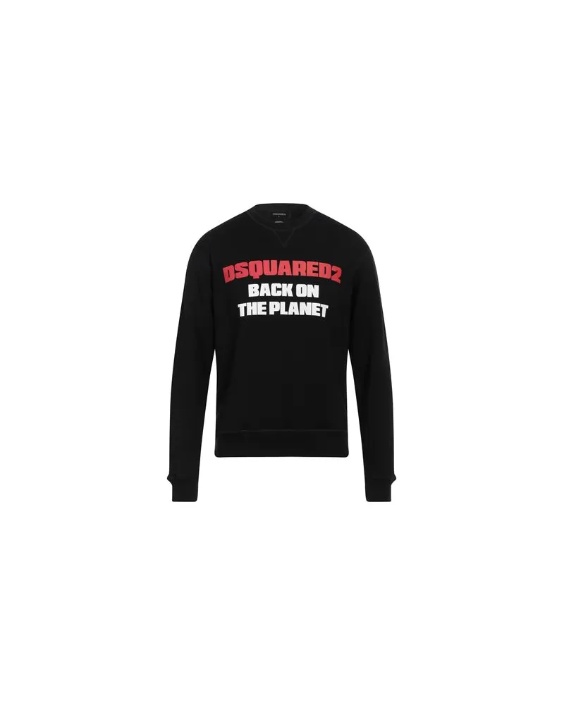 Dsquared2 TOPS - Sweatshirtsauf YOOX.COM Schwarz