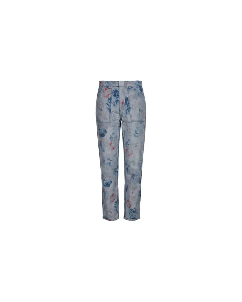 Blumarine HOSEN & RÖCKE - Jeanshosenauf YOOX.COM Blau