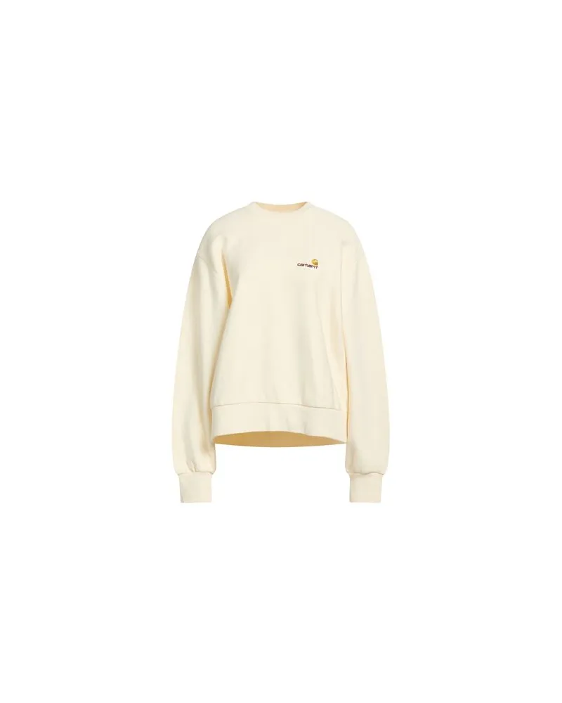 Carhartt WIP TOPS - Sweatshirtsauf YOOX.COM Cremeweiß