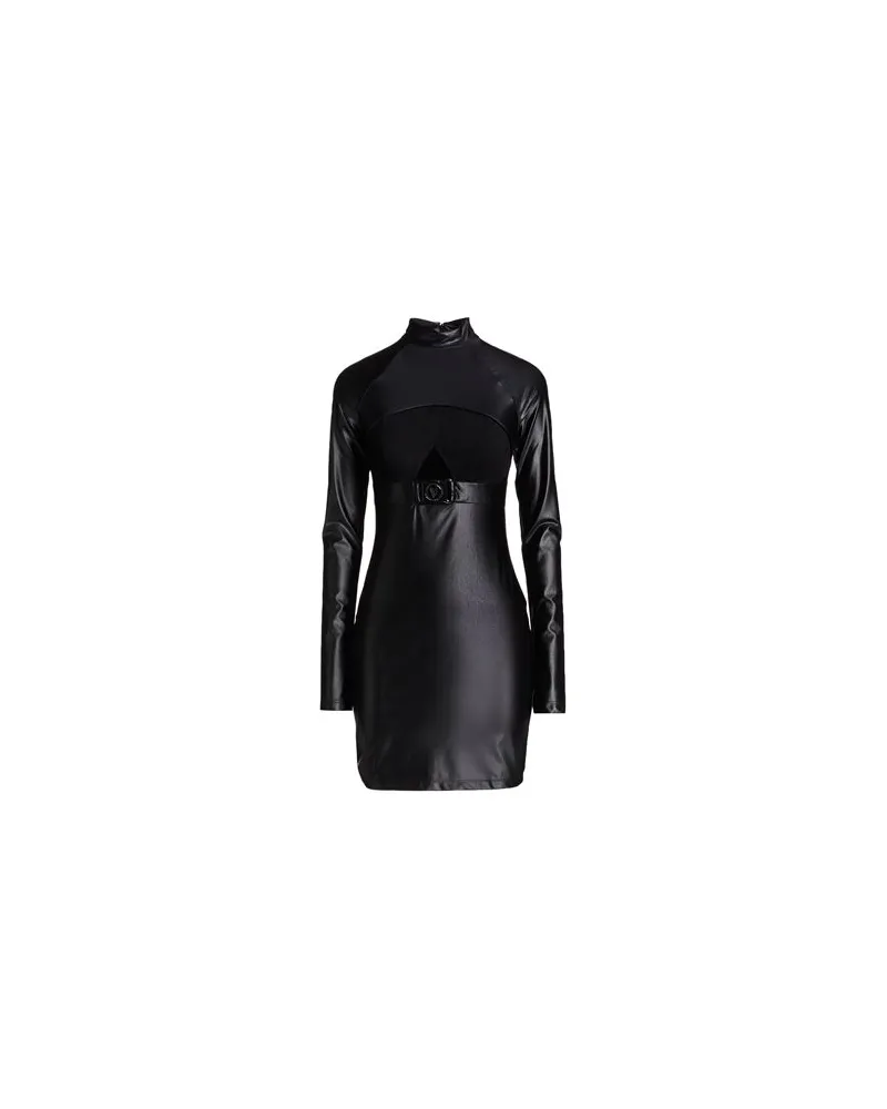 Versace Jeans KLEIDER - Mini-Kleiderauf YOOX.COM Schwarz