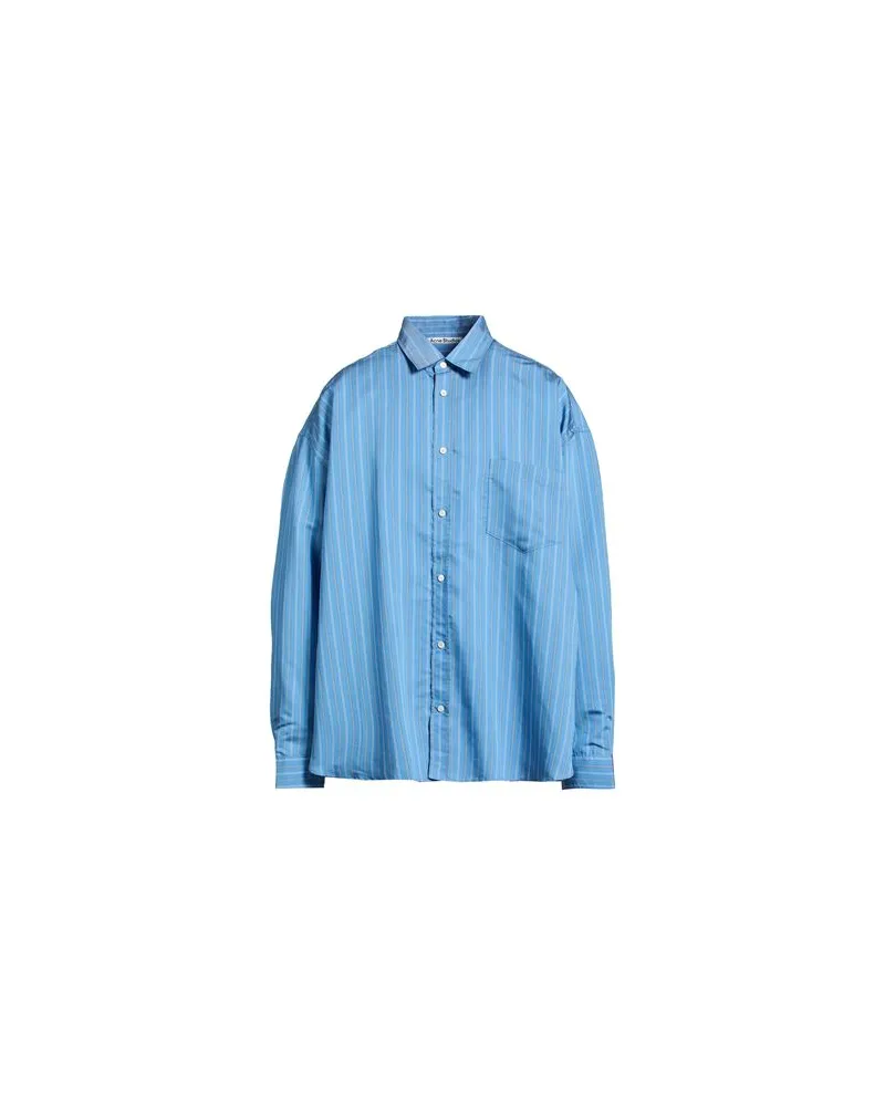 Acne Studios TOPS - Hemdenauf YOOX.COM Azurblau