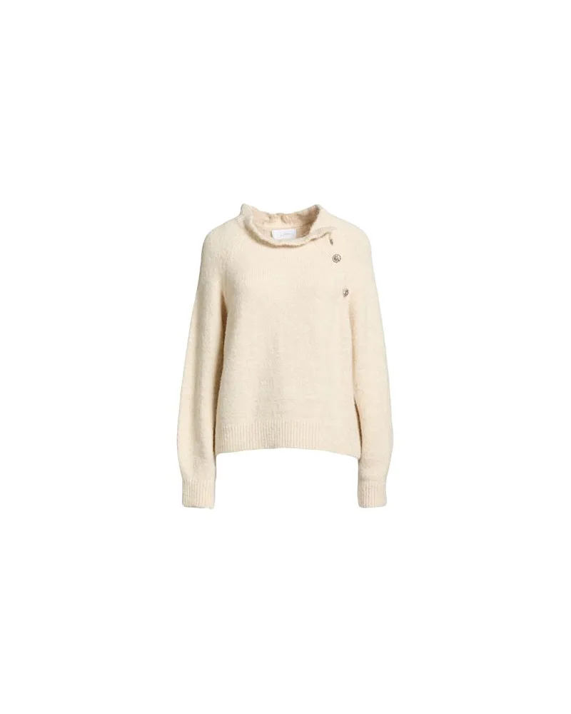 Soallure STRICKWAREN - Pulloverauf YOOX.COM Cremeweiß