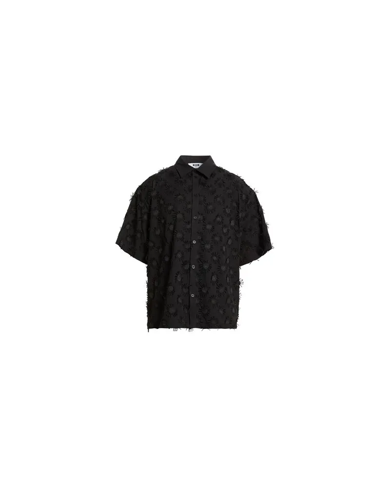 MSGM TOPS - Hemdenauf YOOX.COM Schwarz
