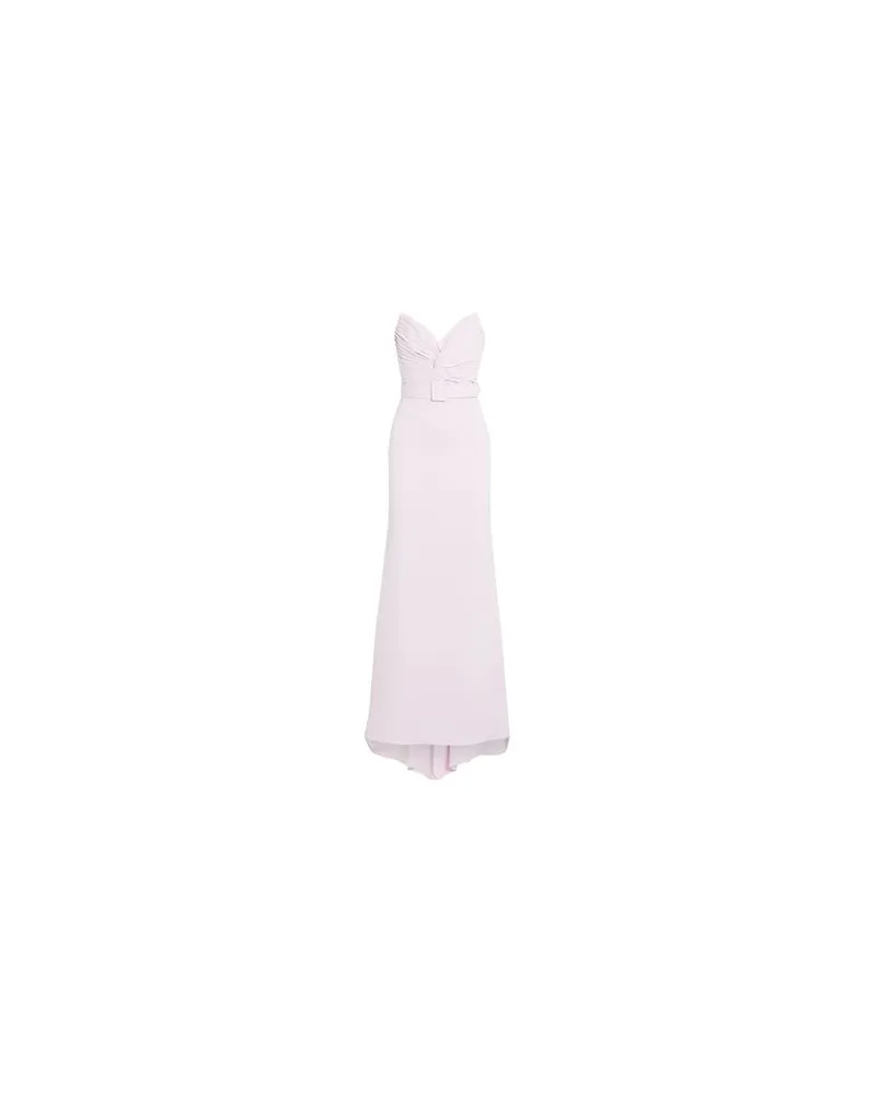 Badgley Mischka KLEIDER - Maxi-Kleiderauf YOOX.COM Hellrosa