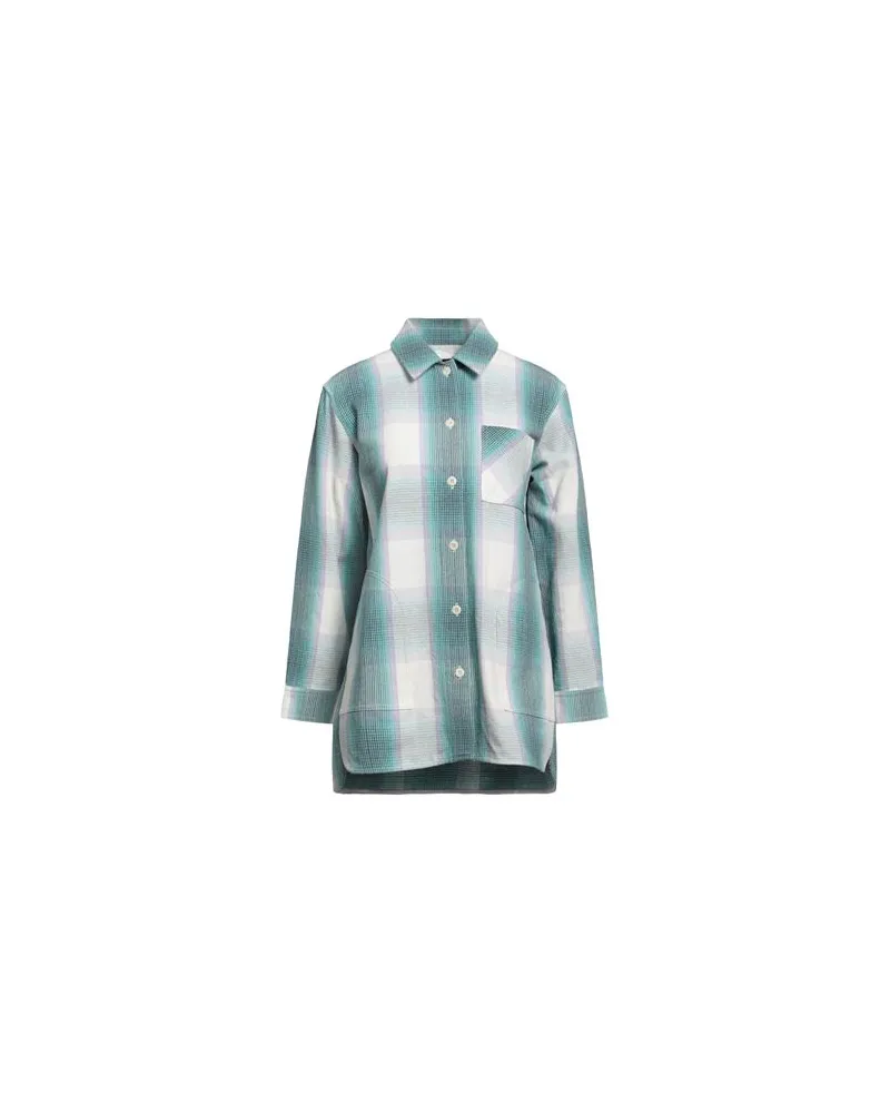 A.P.C. TOPS - Hemdenauf YOOX.COM Tūrkis