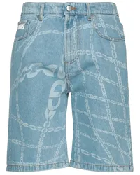 GCDS Jeansshorts Blau