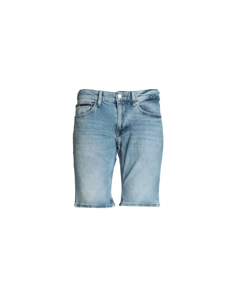 Tommy Hilfiger HOSEN & RÖCKE - Jeansshortsauf YOOX.COM Blau