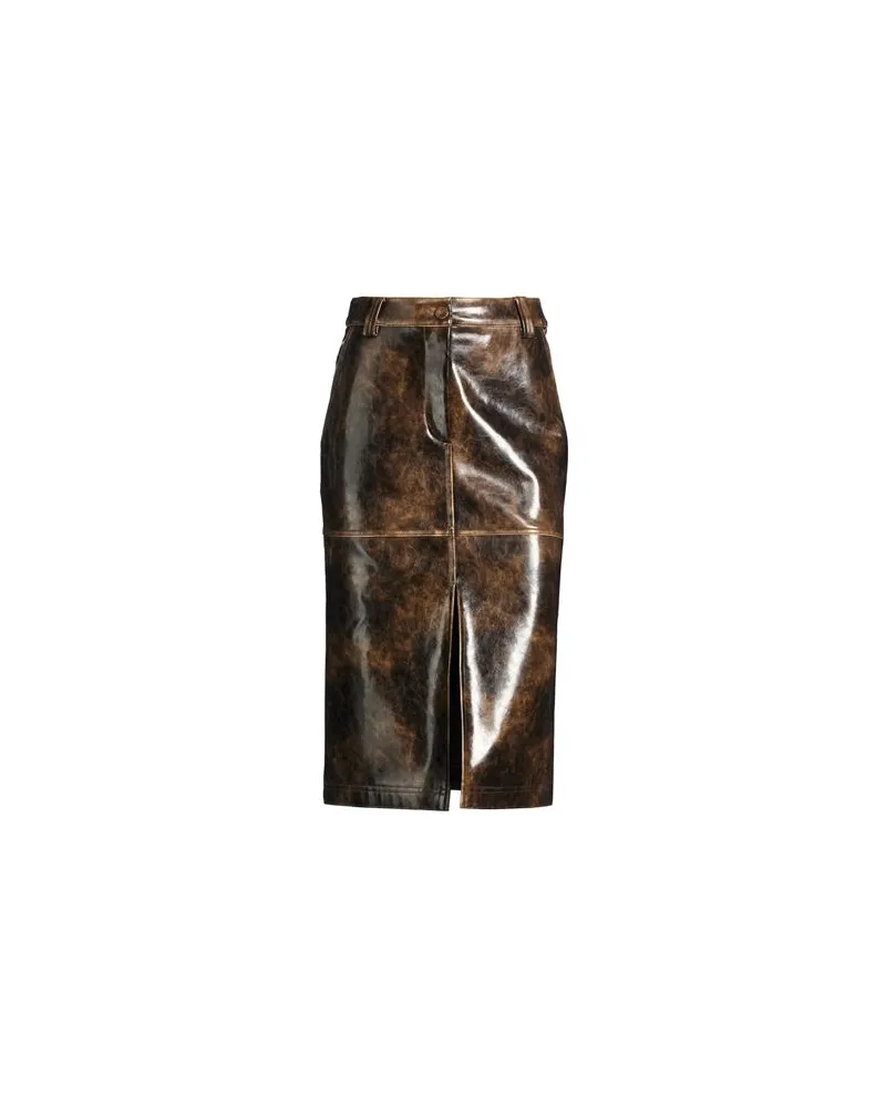 Patrizia Pepe HOSEN & RÖCKE - Midi-Röckeauf YOOX.COM Dunkelbraun