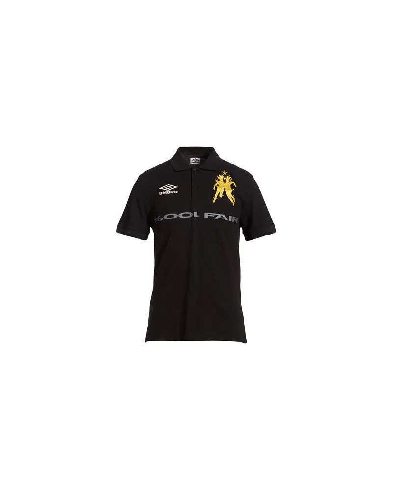 Umbro TOPS - Poloshirtsauf YOOX.COM Schwarz