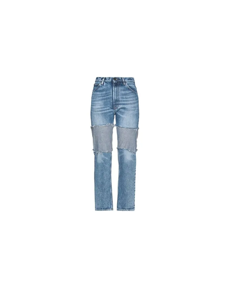 Maison Margiela HOSEN & RÖCKE - Jeanshosenauf YOOX.COM Blau