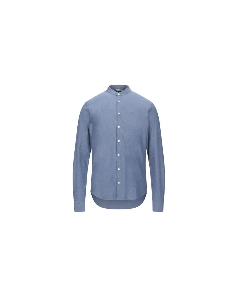 Sun68 TOPS - Hemdenauf YOOX.COM Blau