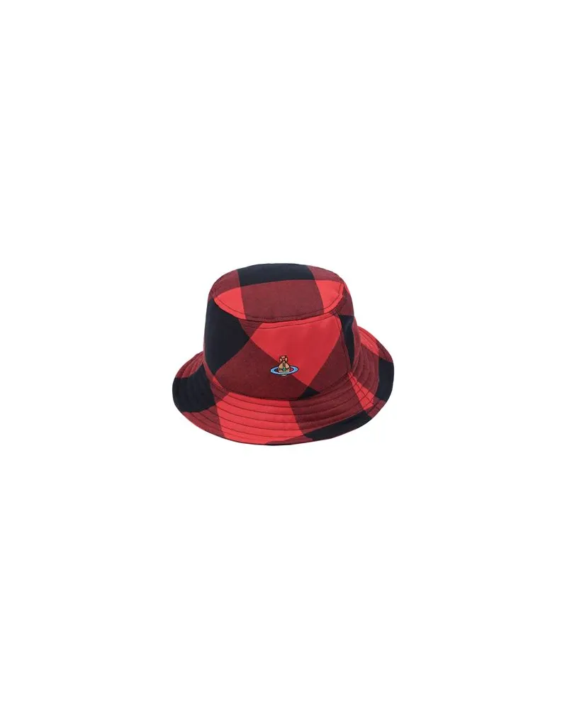 Vivienne Westwood BUCKET HAT  - ACCESSOIRES - Mützen & Hüteauf YOOX.COM Rot
