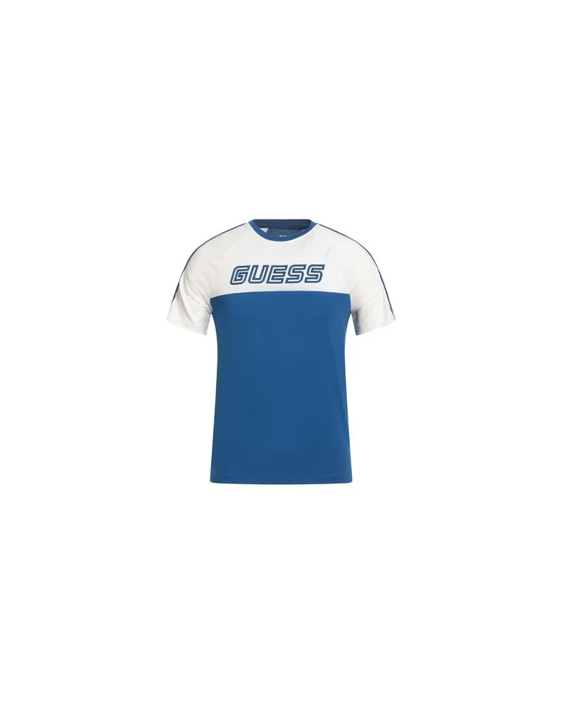 Guess TOPS - T-shirtsauf YOOX.COM Azurblau