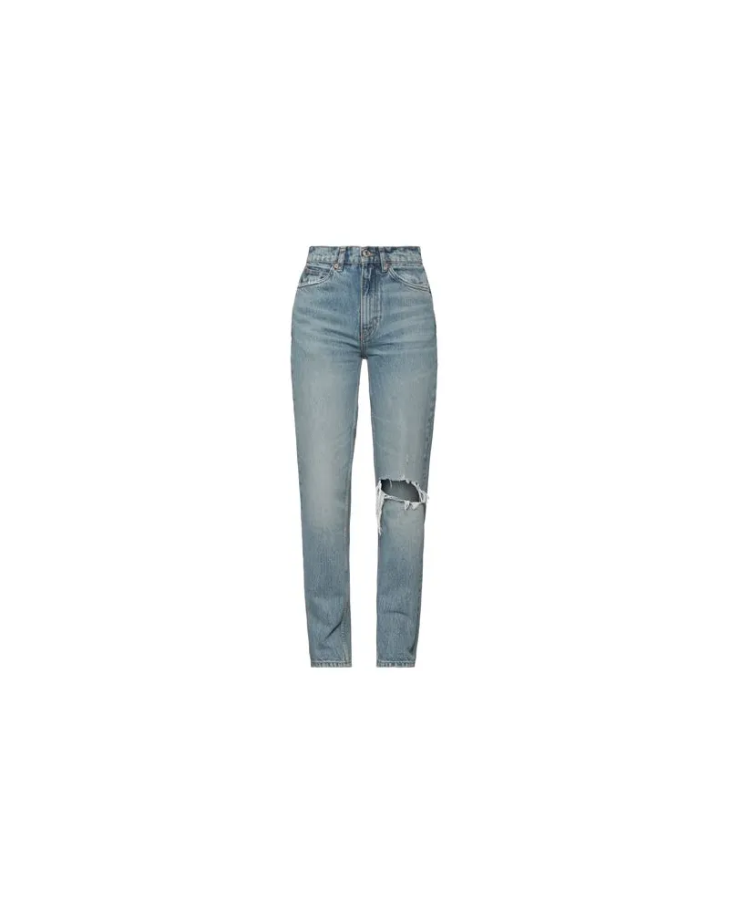 RE/DONE HOSEN & RÖCKE - Jeanshosenauf YOOX.COM Blau