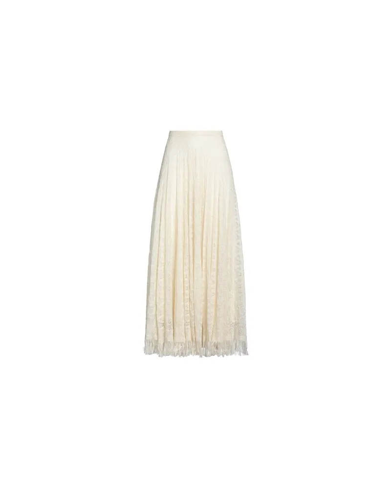 Dior HOSEN & RÖCKE - Maxi-Röckeauf YOOX.COM Elfenbein
