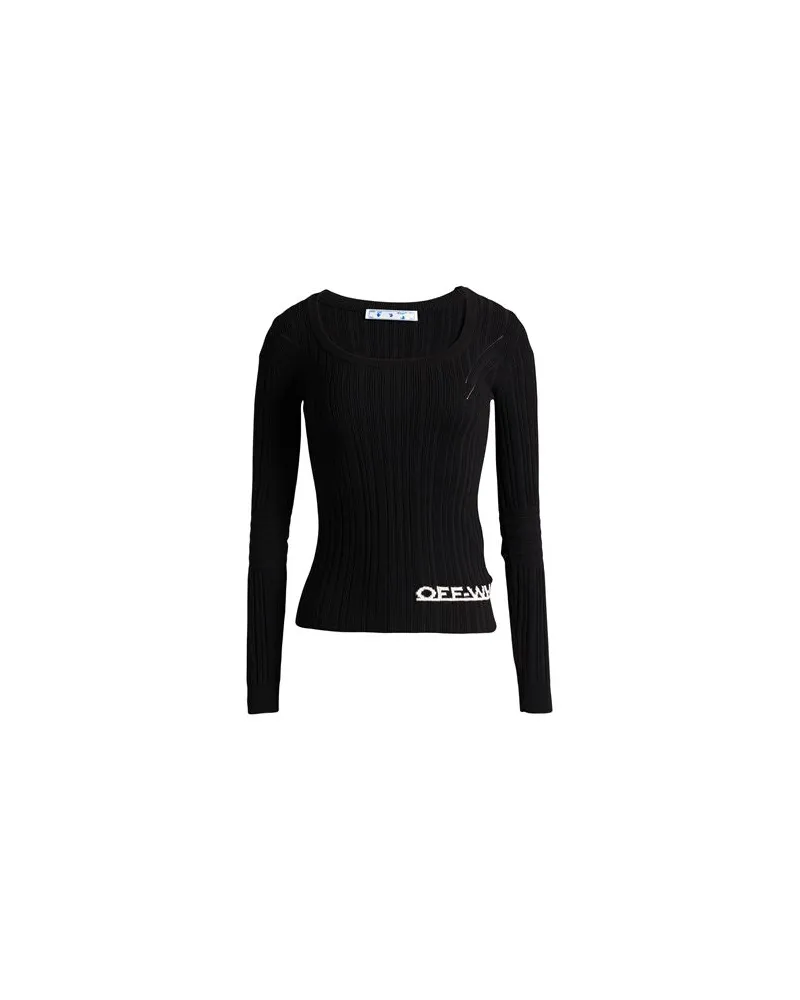 OFF-WHITE STRICKWAREN - Pulloverauf YOOX.COM Schwarz