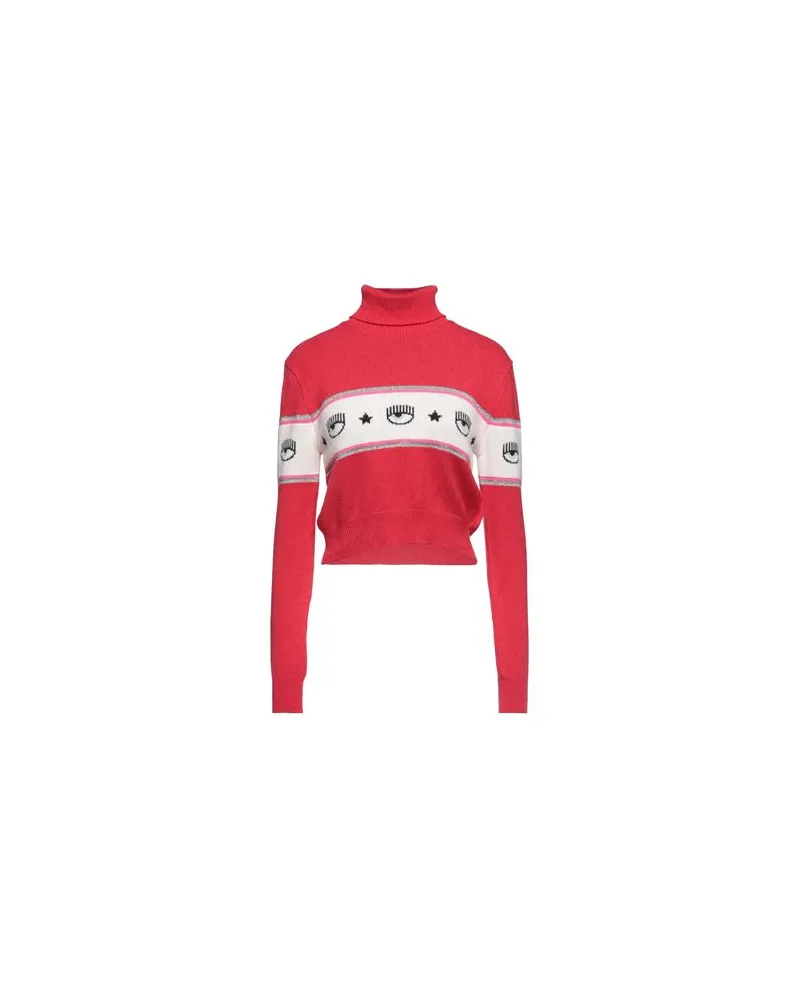 Chiara Ferragni STRICKWAREN - Rollkragenpulloverauf YOOX.COM Rot