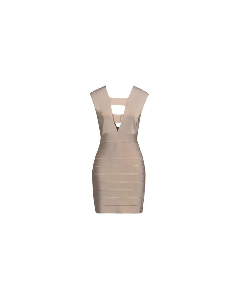 Hervé Léger KLEIDER - Mini-Kleiderauf YOOX.COM Beige
