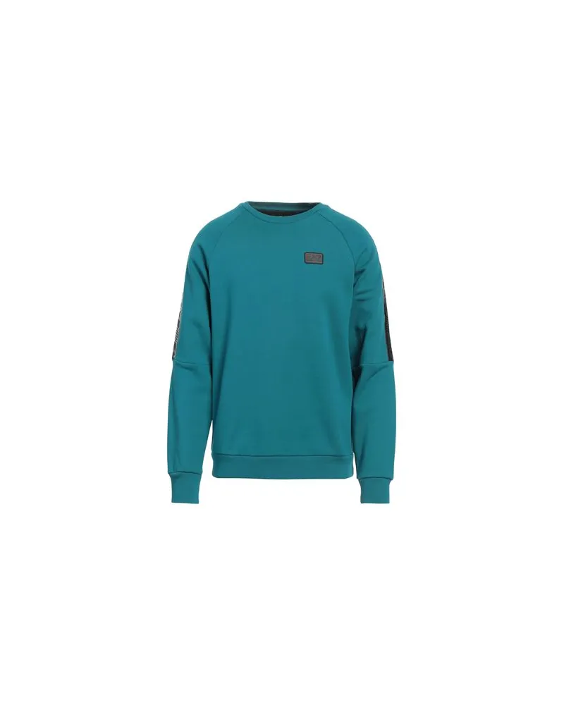 EA7 TOPS - Sweatshirtsauf YOOX.COM Aquamarin
