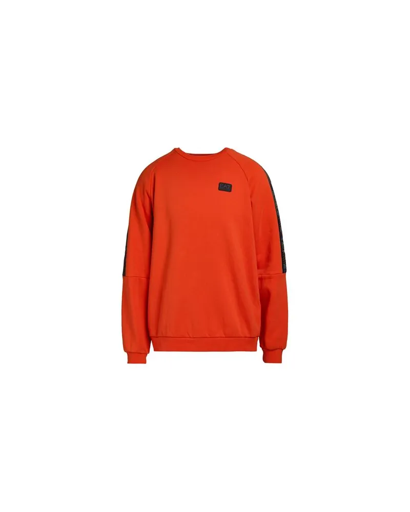 EA7 TOPS - Sweatshirtsauf YOOX.COM Tomatenrot