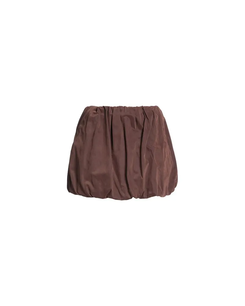 ALYSI CRÈME - HOSEN & RÖCKE - Miniröckeauf YOOX.COM Schokobraun