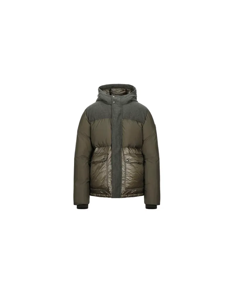 Woolrich JACKEN & MÄNTEL - Pufferjacken & Daunenjackenauf YOOX.COM Militärgrün