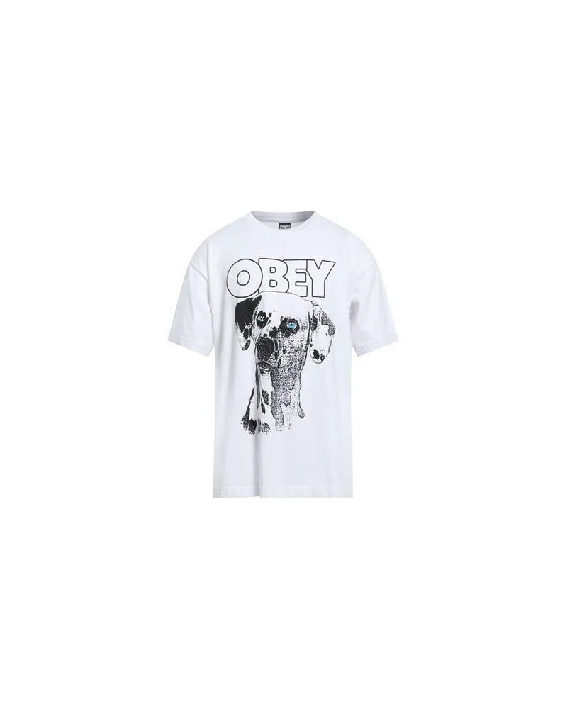 Obey TOPS - T-shirtsauf YOOX.COM Weiß