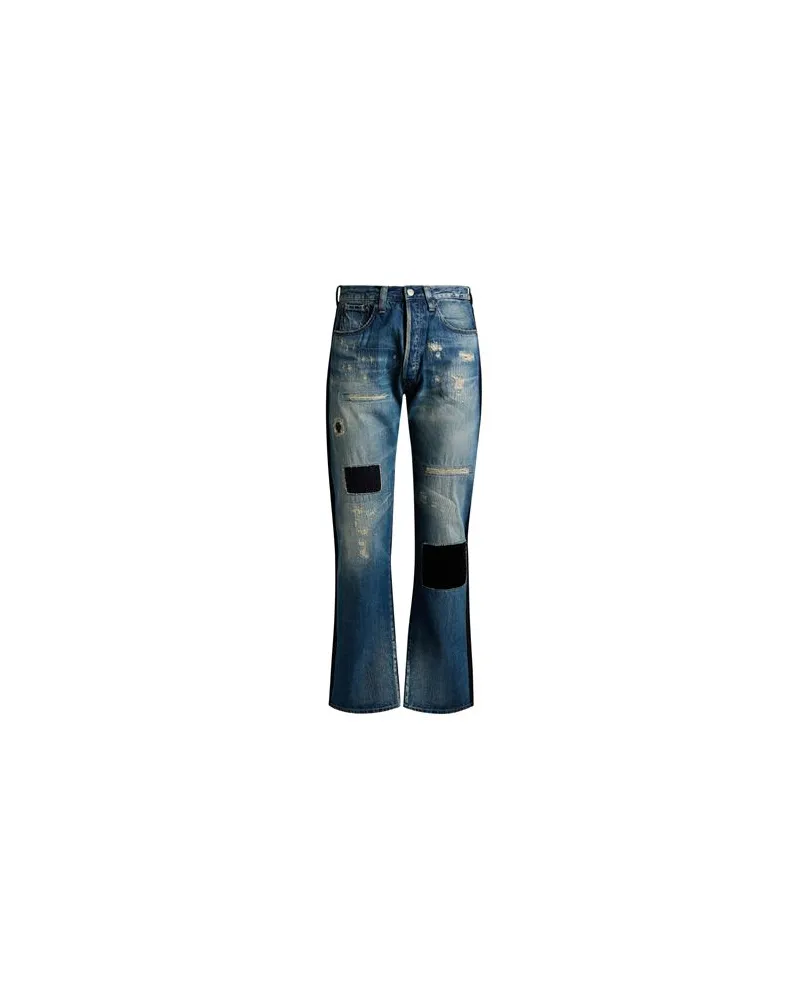 Junya Watanabe X LEVI'S - HOSEN & RÖCKE - Jeanshosenauf YOOX.COM Blau
