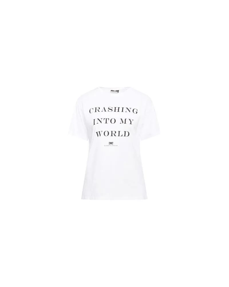 Elisabetta Franchi TOPS - T-shirtsauf YOOX.COM Weiß