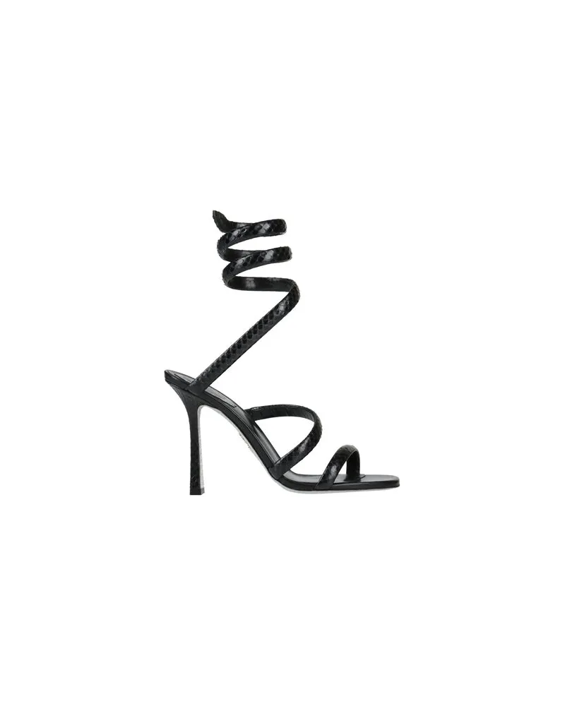 René Caovilla SCHUHE - Sandalenauf YOOX.COM Schwarz