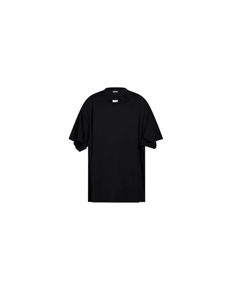 VETEMENTS TOPS - T-shirtsauf YOOX.COM Schwarz