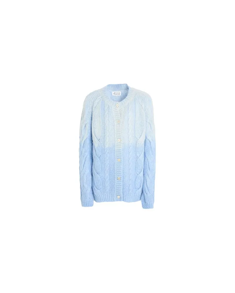 Maison Margiela STRICKWAREN - Strickjackenauf YOOX.COM Himmelblau