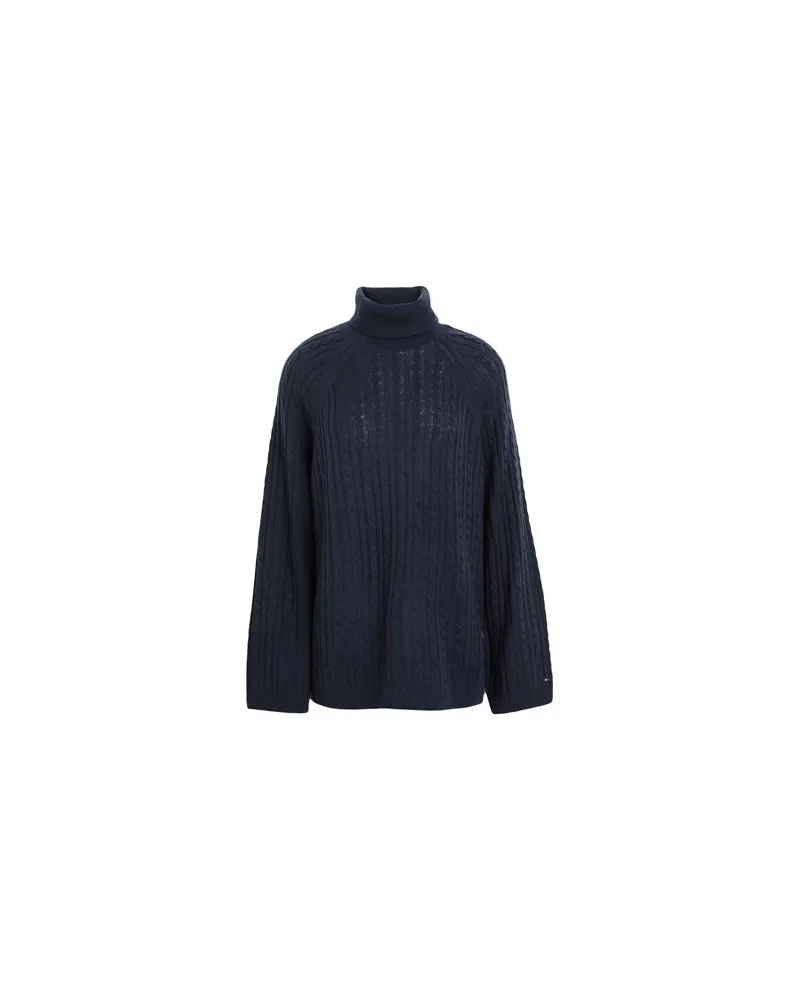 Tommy Hilfiger STRICKWAREN - Rollkragenpulloverauf YOOX.COM Marineblau
