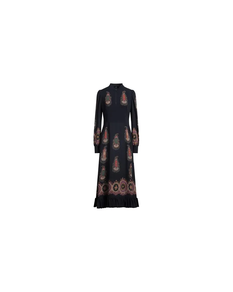 Etro KLEIDER - Midi-Kleiderauf YOOX.COM Nachtblau