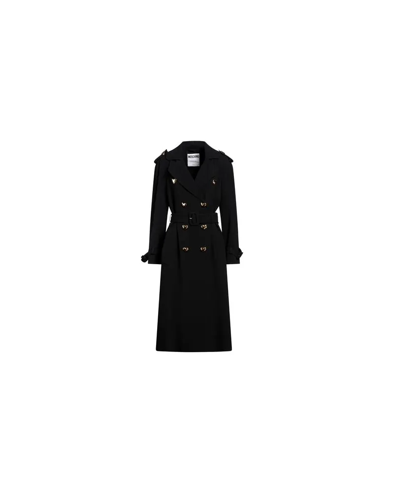 Moschino JACKEN & MÄNTEL - Jacken, Mäntel & Trenchcoatsauf YOOX.COM Schwarz