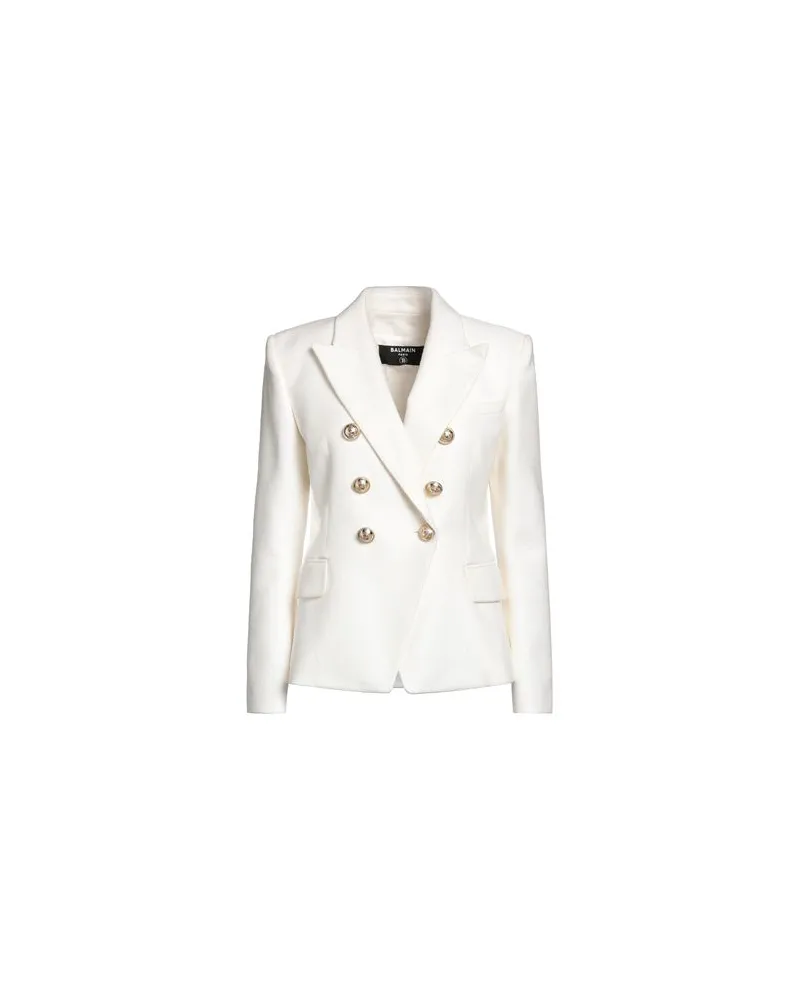 Balmain ANZÜGE und CO-ORDS - Blazersauf YOOX.COM Weiß