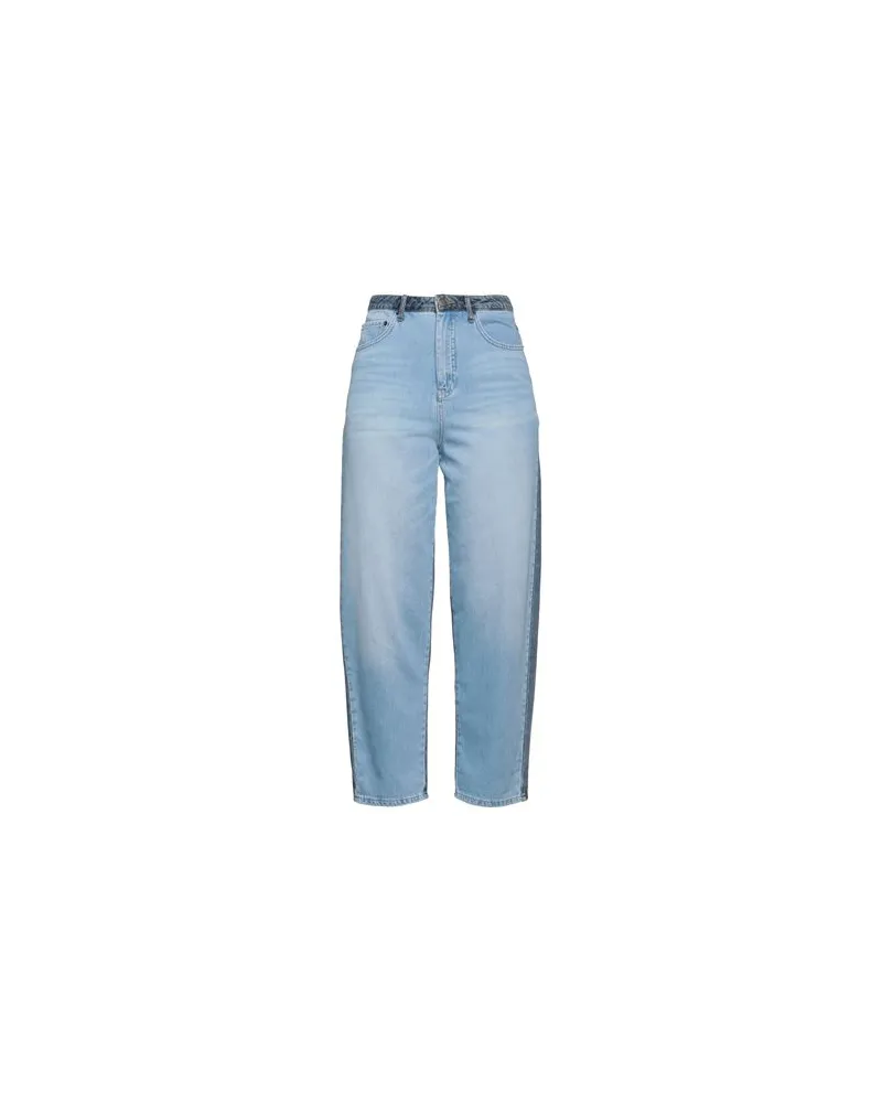 MUNTHE HOSEN & RÖCKE - Jeanshosenauf YOOX.COM Blau