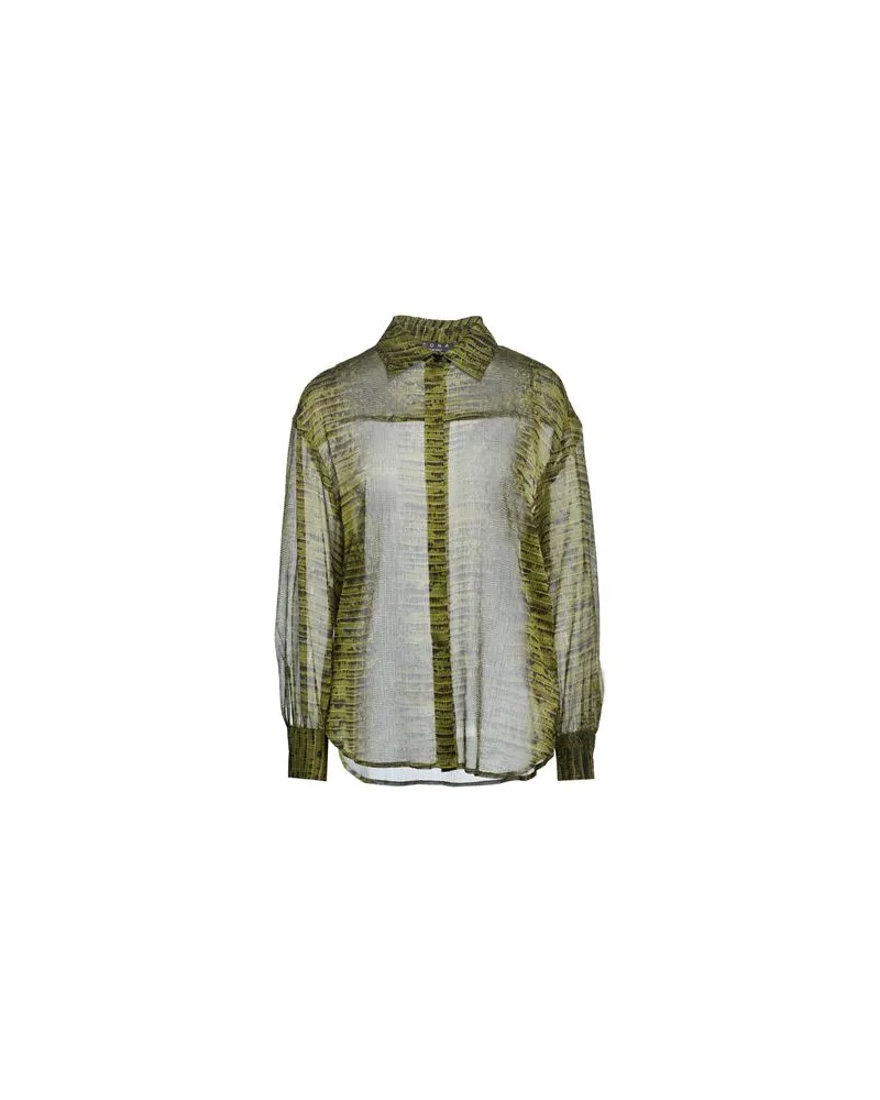 Icona By Kaos TOPS - Hemdenauf YOOX.COM Grün