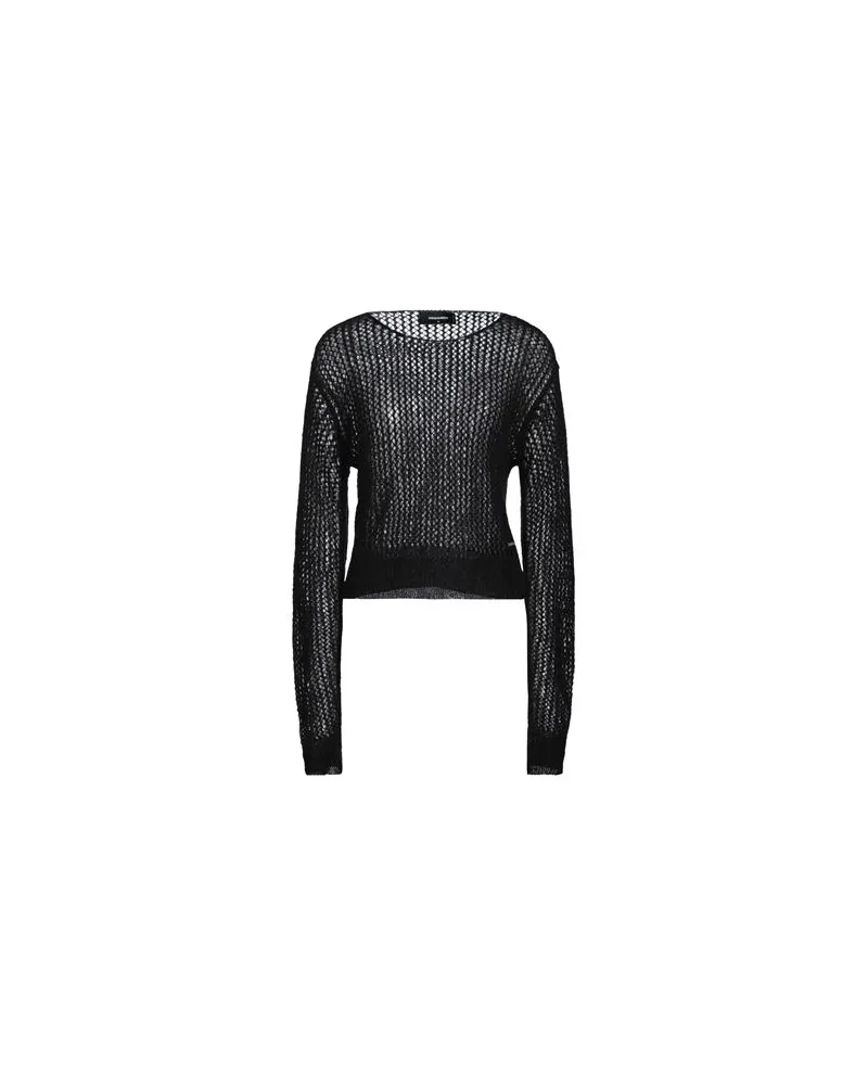 Dsquared2 STRICKWAREN - Pulloverauf YOOX.COM Schwarz