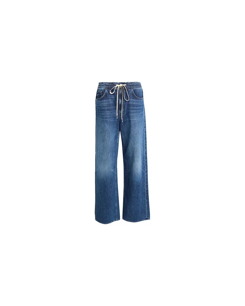 Mother HOSEN & RÖCKE - Jeanshosenauf YOOX.COM Blau