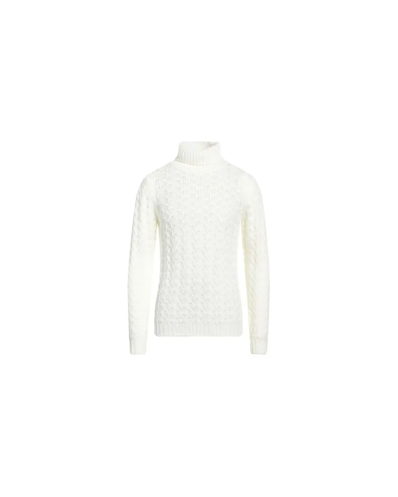 BERNA STRICKWAREN - Rollkragenpulloverauf YOOX.COM Weiß
