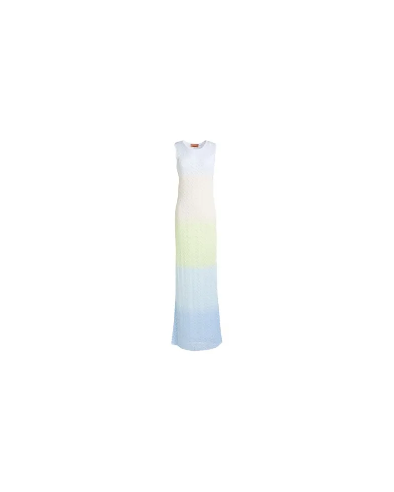 Missoni KLEIDER - Maxi-Kleiderauf YOOX.COM Himmelblau