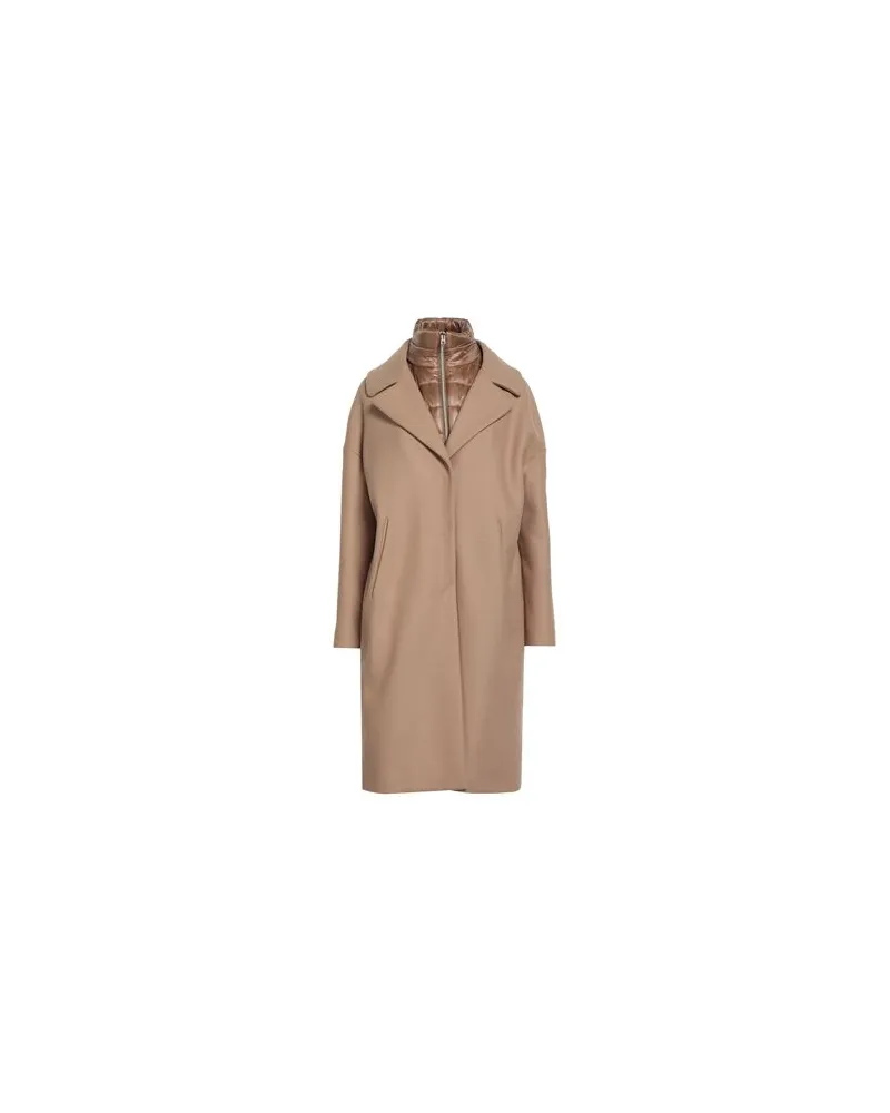 Herno JACKEN & MÄNTEL - Mäntelauf YOOX.COM Kamel