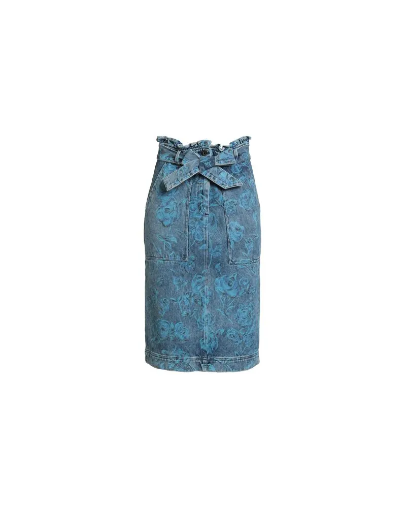 Manoush HOSEN & RÖCKE - Jeansröckeauf YOOX.COM Blau