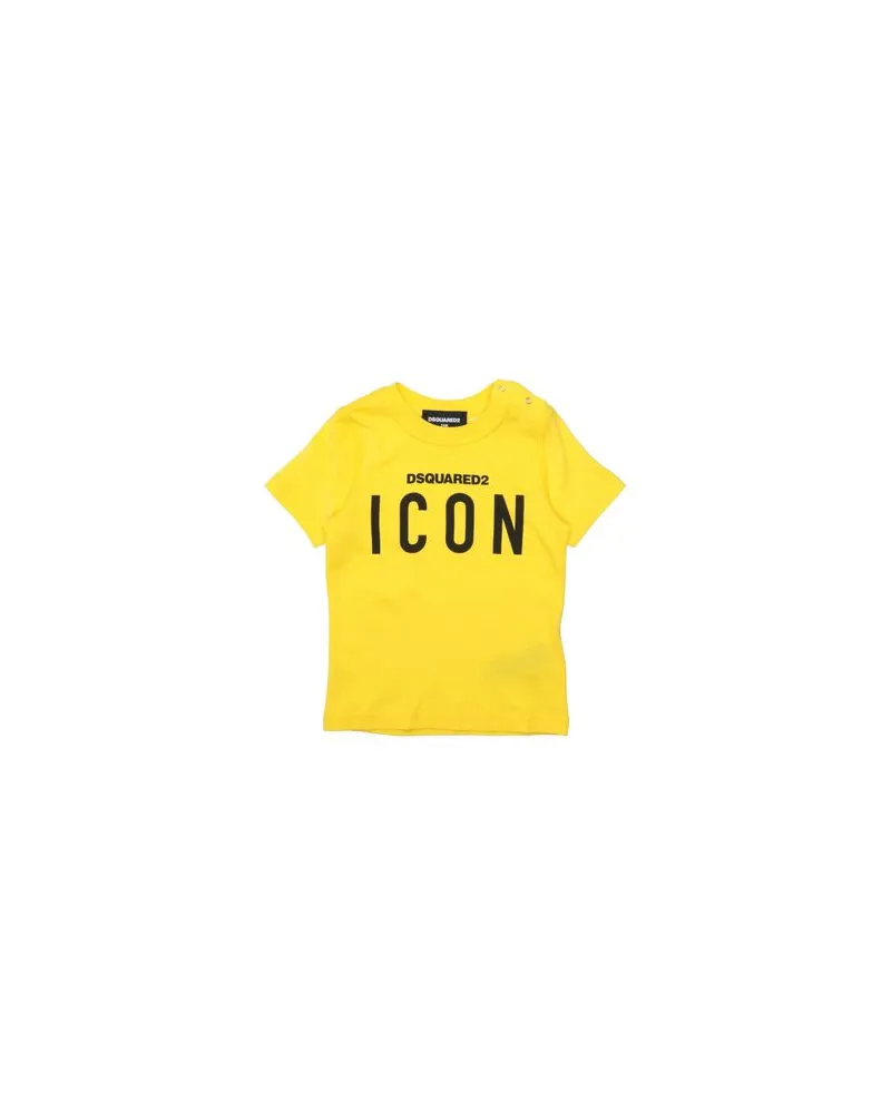 Dsquared2 ICON - TOPS - T-shirtsauf YOOX.COM Gelb