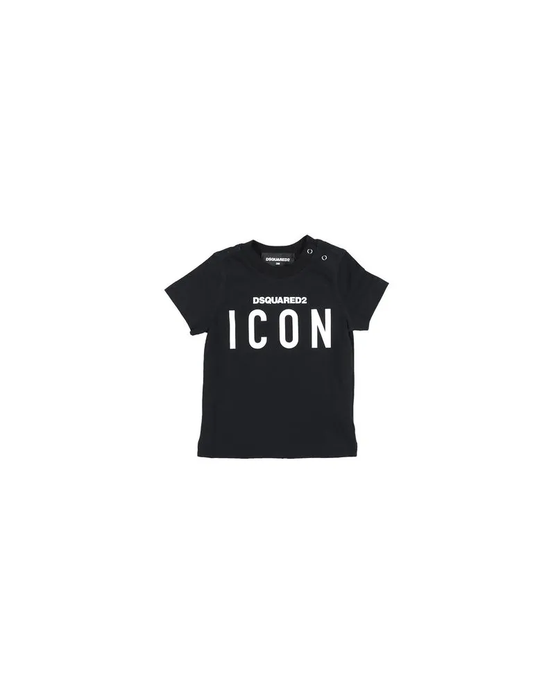 Dsquared2 ICON - TOPS - T-shirtsauf YOOX.COM Schwarz