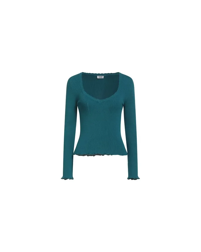 Liu Jo STRICKWAREN - Pulloverauf YOOX.COM Aquamarin