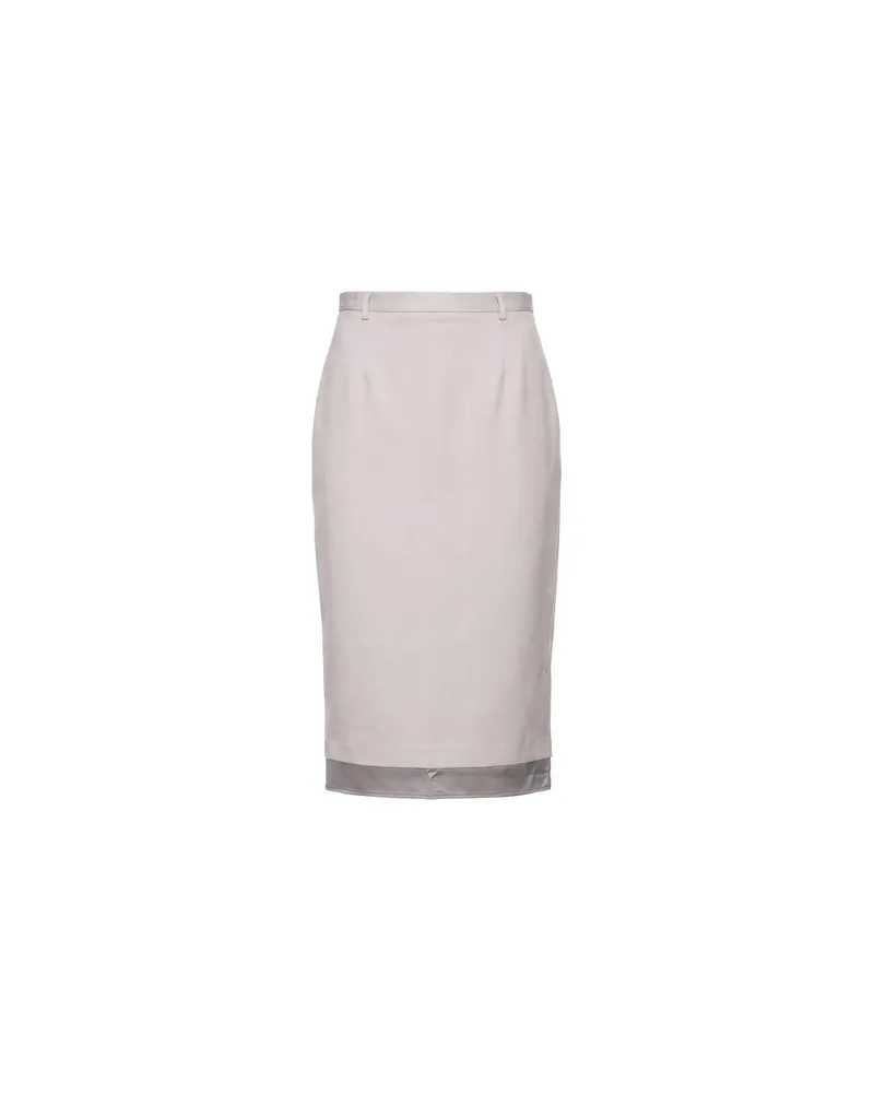 VICOLO HOSEN & RÖCKE - Midi-Röckeauf YOOX.COM Grau