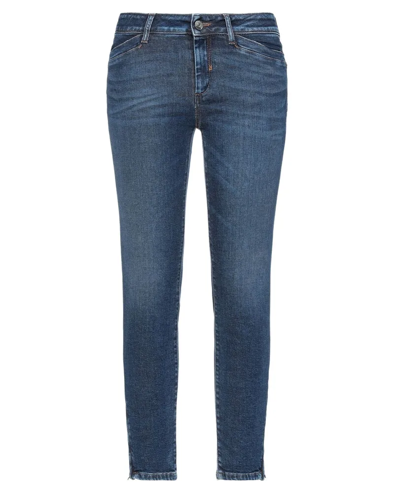 SPORTMAX Jeanshose Blau