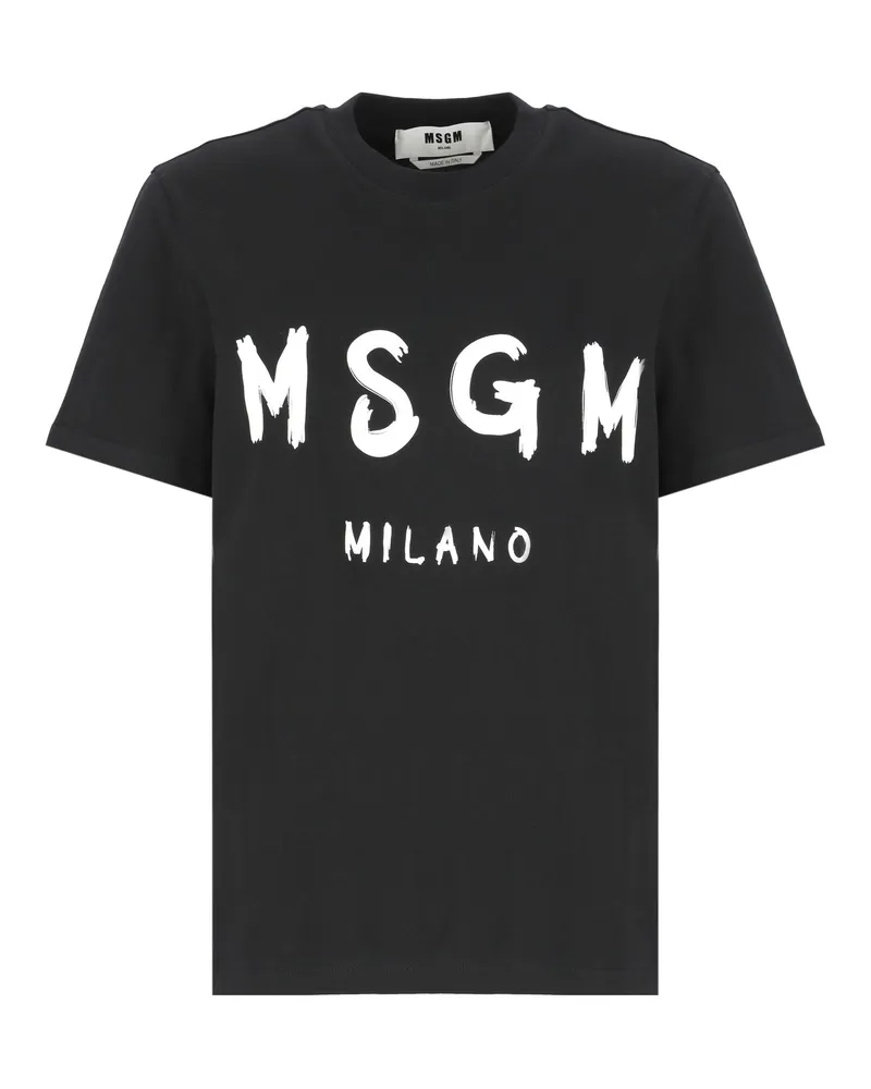 MSGM T-shirts Schwarz